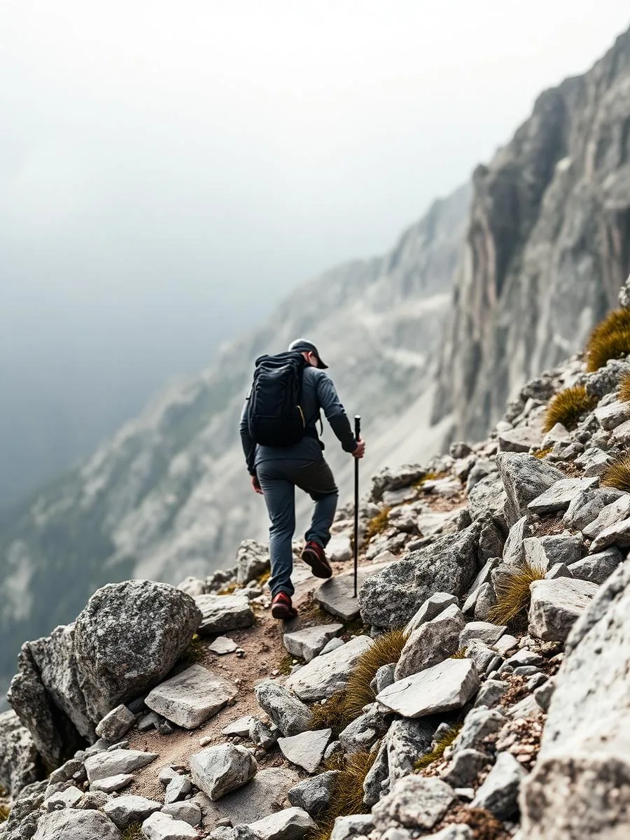 Escursione in montagna